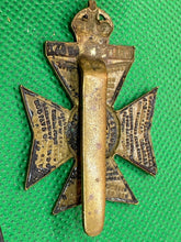 Load image into Gallery viewer, Original WW1 / WW2 British Army - King&#39;s Royal Rifle Corps Regiment Cap Badge
