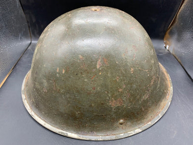 Original WW2 Onwards (1945-1952) British Army Mk4 Turtle Helmet - The Militaria Shop