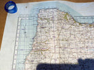 WW2 British Army 1931 dated MILITARY EDITION General Staff map RIVER TORRIDGE. - The Militaria Shop