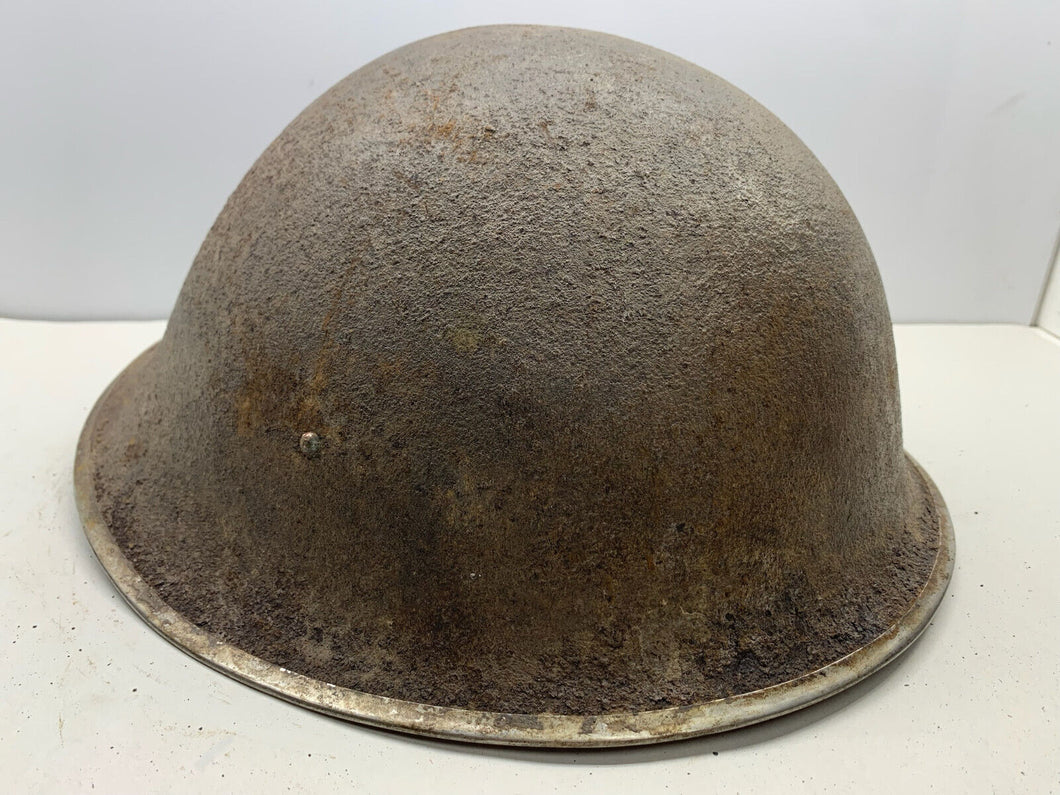 Original WW2 British / Canadian Army Mk3 High Rivet Combat Helmet Shell