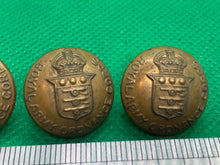 Load image into Gallery viewer, Original Group of WW1 WW2 British Army Royal Army Ordinance Corps Buttons Kings
