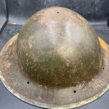 Load image into Gallery viewer, Original WW2 British Army Mk2 Combat Helmet Shell - South African Manufactured
