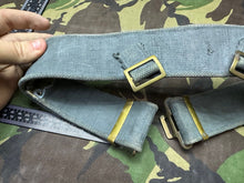 Load image into Gallery viewer, Original British Royal Air Force RAF Blue WW2 37 Pattern Belt - 38&quot; Waist Max
