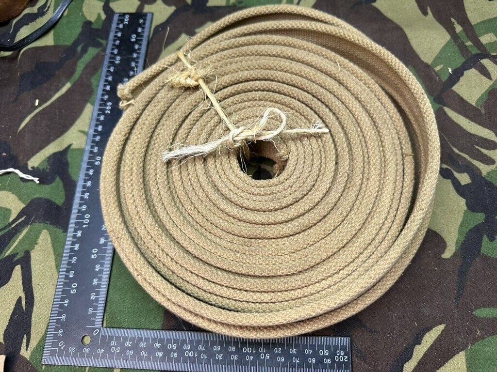 Original WW2 British Army Webbing Roll - SMLE / Bren Sling Material