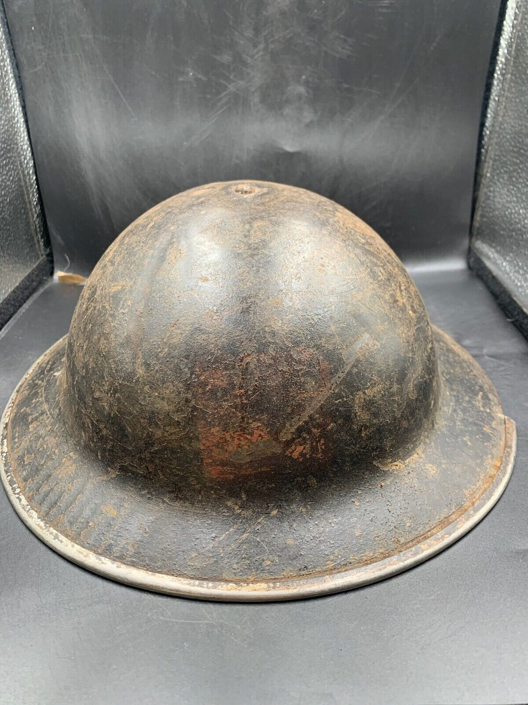 Original WW2 British Army Mk2 Combat Helmet Shell