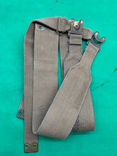 Load image into Gallery viewer, Original WW2 British Army 37 Pattern L Straps -  M.E.Co - 1943 Dated
