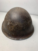 Load image into Gallery viewer, Mk3 Canadian / British Army Original WW2 Turtle Helmet High Rivet
