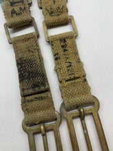 Load image into Gallery viewer, Original WW2 British Army 37 Pattern Brace Adaptors - AM Marked
