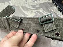 Load image into Gallery viewer, Original WW2 British Army 44 Pattern Soldiers Belt - 36&quot; Waist
