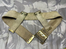 Charger l&#39;image dans la galerie, Original WW1 British Army 08 Pattern Webbing Belt 40&quot; Waist - The Militaria Shop
