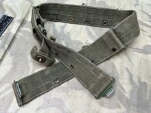 Load image into Gallery viewer, Original WW2 British Army 44 Pattern Soldiers Belt - 36&quot; Waist
