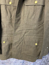 Load image into Gallery viewer, Original US Army WW2 Class A Uniform Jacket - 40&quot; Chest - 1940 Dated
