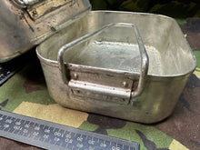 Load image into Gallery viewer, Original WW2 British Army Soldiers Mess Tin Set - Used Original
