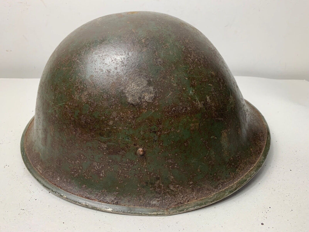 Mk3 Canadian / British Army Original WW2 Turtle Helmet High Rivet