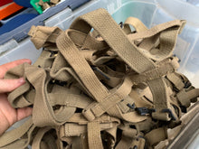 Load image into Gallery viewer, Original British Army 37 Pattern Webbing Water Bottle Harness Carrier
