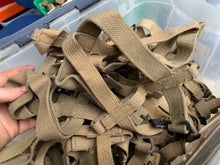 Load image into Gallery viewer, Original British Army 37 Pattern Webbing Water Bottle Harness Carrier - The Militaria Shop
