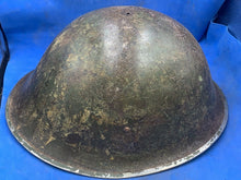 Load image into Gallery viewer, Original WW2 British Army / Canadian Army Mk3 Turtle Combat Helmet
