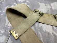 Charger l&#39;image dans la galerie, Original WW1 British Army 08 Pattern Webbing Belt 40&quot; Waist - The Militaria Shop
