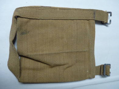 Original WW2 British Army Soldiers Water Bottle Carrier Harness - Dated 1944 - The Militaria Shop