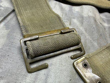 Load image into Gallery viewer, Original WW1 British Army 08 Pattern Webbing Belt 42&quot; Waist - The Militaria Shop
