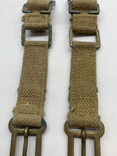 Charger l&#39;image dans la galerie, Original WW2 British Army 37 Pattern Brace Adaptors - 1944 Dated
