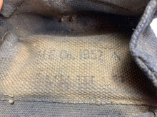 Load image into Gallery viewer, Original WW2 Pattern 37 Pattern British Army Webbing Bren Pouch
