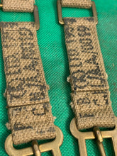 Charger l&#39;image dans la galerie, Original WW2 British Army 37 Pattern Brace Adaptor Pair - Well Marked
