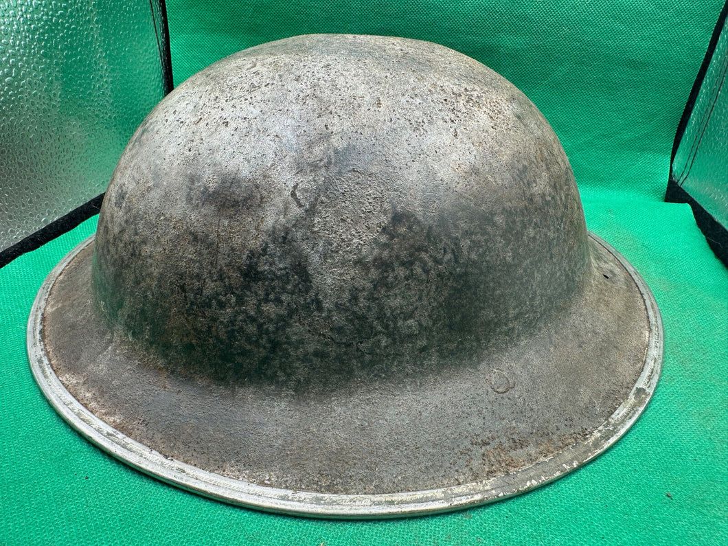 Original WW2 British Army (South African) Mk2 Brodie Combat Helmet