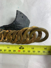 Load image into Gallery viewer, Original British Army Helmet Brass Chin Scales - Ideal Parts- Repair/Restoration
