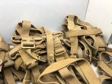 Load image into Gallery viewer, Original British Army Water Bottle Carrier Harness - WW2 37 Pattern
