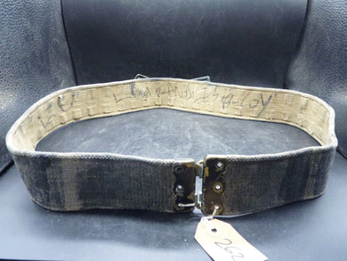 Original British Army / RAF Webbing Belt - WW2 37 Pattern - 40 Inch Waist Max - The Militaria Shop