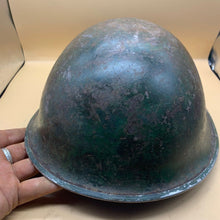 Load image into Gallery viewer, Original WW2 British / Canadian Army Mk3 High Rivet Turtle Army Combat Helmet
