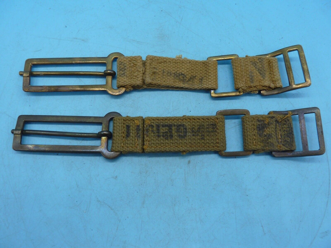 Original WW2 37 Pattern British Army Equipment Brace Adaptors