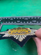 Load image into Gallery viewer, British Army Bullion Embroidered Blazer Badge - Royal Dragoon Guards
