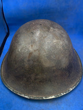 Load image into Gallery viewer, Original WW2 British Army / Canadian Army Mk3 Turtle Combat Helmet
