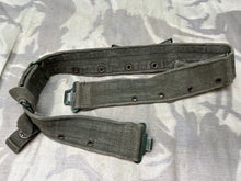 Load image into Gallery viewer, Original WW2 British Army 44 Pattern Soldiers Belt - 36&quot; Waist
