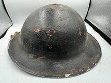 Charger l&#39;image dans la galerie, Original WW2 British Style South African Mk2 Army Combat Helmet &amp; Liner
