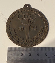 Load image into Gallery viewer, A nice 1976 New York STATE Police Olympics bronze medal in superb condition B47
