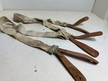 Load image into Gallery viewer, Original WW2 British Army / RAF Trouser Suspenders - Well Worn Example
