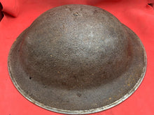 Load image into Gallery viewer, Original WW2 Combat Helmet - British / South African Army Mk2 Brodie Helmet
