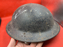 Charger l&#39;image dans la galerie, Genuine British Army / Civil Defence Helmet - 2 Hole - Ideal Restoration Project
