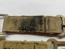 Load image into Gallery viewer, Original WW2 British Army 37 Pattern Brace Adaptors - AM Marked
