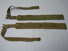 Lade das Bild in den Galerie-Viewer, Original WW2 Pattern British Army L Straps Pair – 37 Pattern Webbing Haversack
