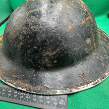 Charger l&#39;image dans la galerie, British Army Mk2 Brodie Helmet - Original WW2 - South African Manufactured
