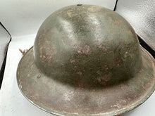 Lade das Bild in den Galerie-Viewer, Original WW2 British Style South African Mk2 Army Combat Helmet &amp; Liner
