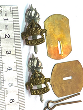 Load image into Gallery viewer, Original WWI / WW2 British Army Royal Army Education Corps Collar Badges
