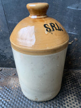 Load image into Gallery viewer, Original WW1 SRD Jar Rum Jar - British Army Issue - &quot;Supply Reserve Depot&quot; Jug
