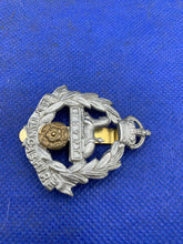 Load image into Gallery viewer, British Army Cap Badge - East Lancashire Regiment Kings Crown
