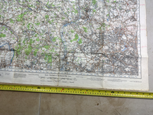 Charger l&#39;image dans la galerie, Original WW2 British Army OS Map of England - War Office - Watford

