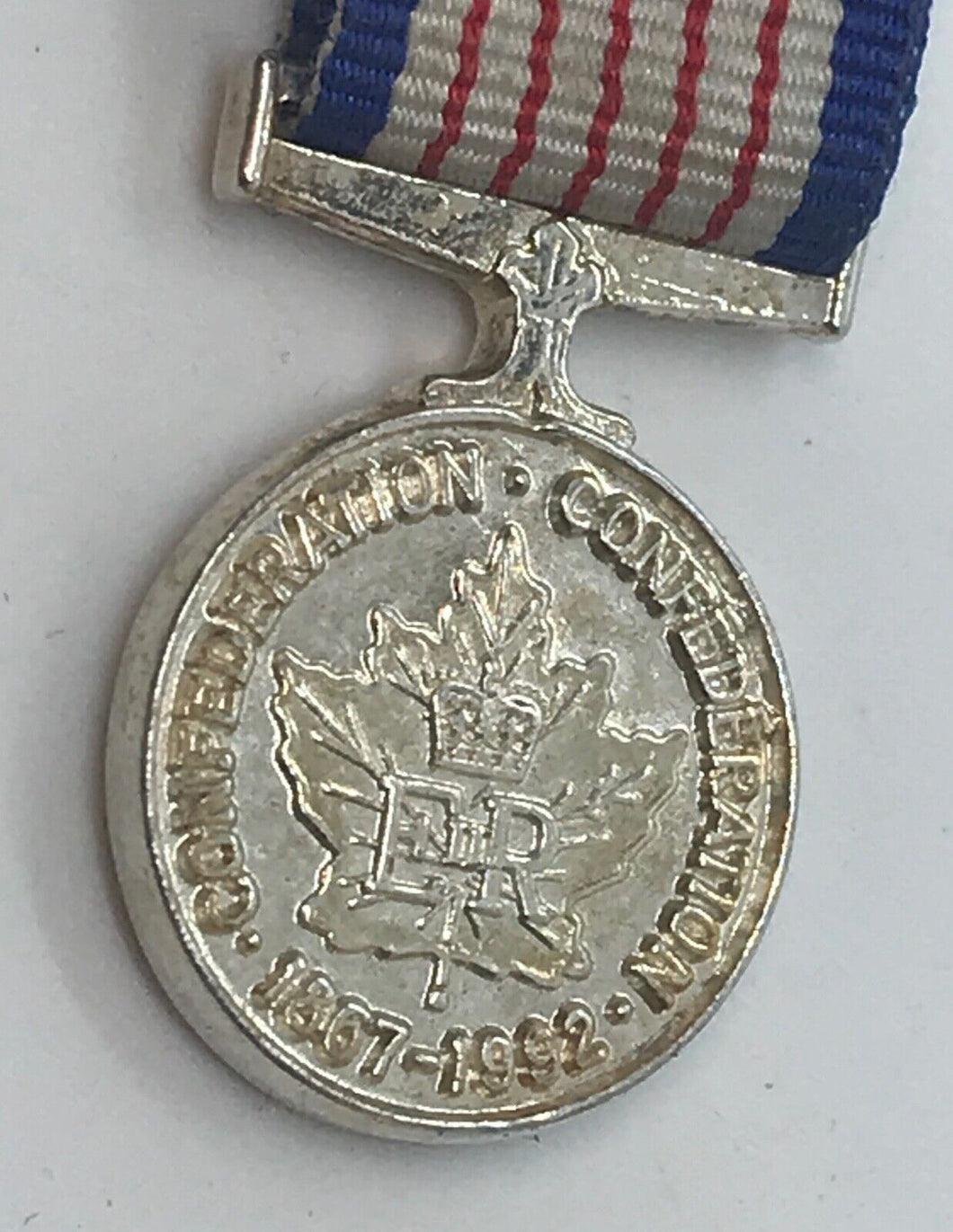 125th Anniversary of the Confederation of Canada miniature dress medal. - - B9